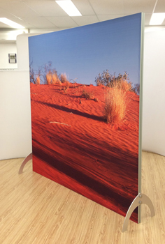 Free standing Single Sided TexFrame