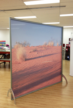 Free standing Single Sided TexFrame